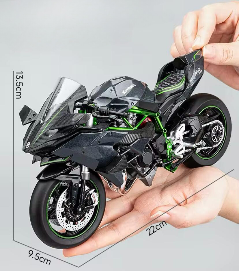 Kawasaki H2R Premium Version 1/9 Ölçek