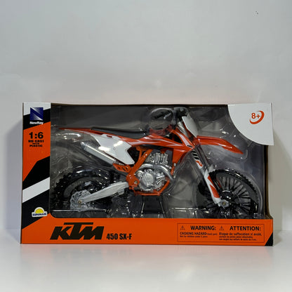 KTM 450 SX-F Cross 1:6 Ölçek Dev Model