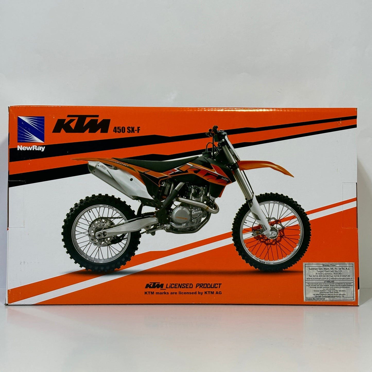 KTM 450 SX-F Cross 1:6 Ölçek Dev Model