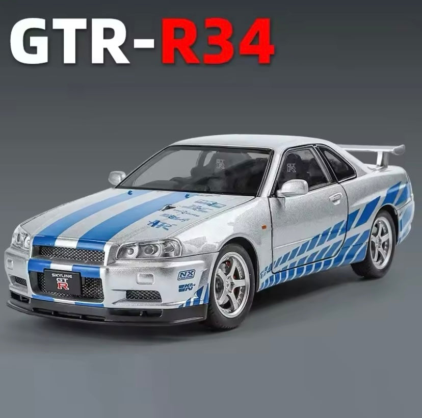 Nissan GTR R34 1/24 Ölçek