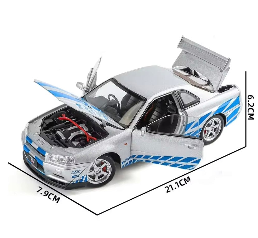 Nissan GTR R34 1/24 Ölçek