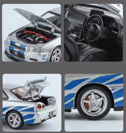 Nissan GTR R34 1/24 Ölçek