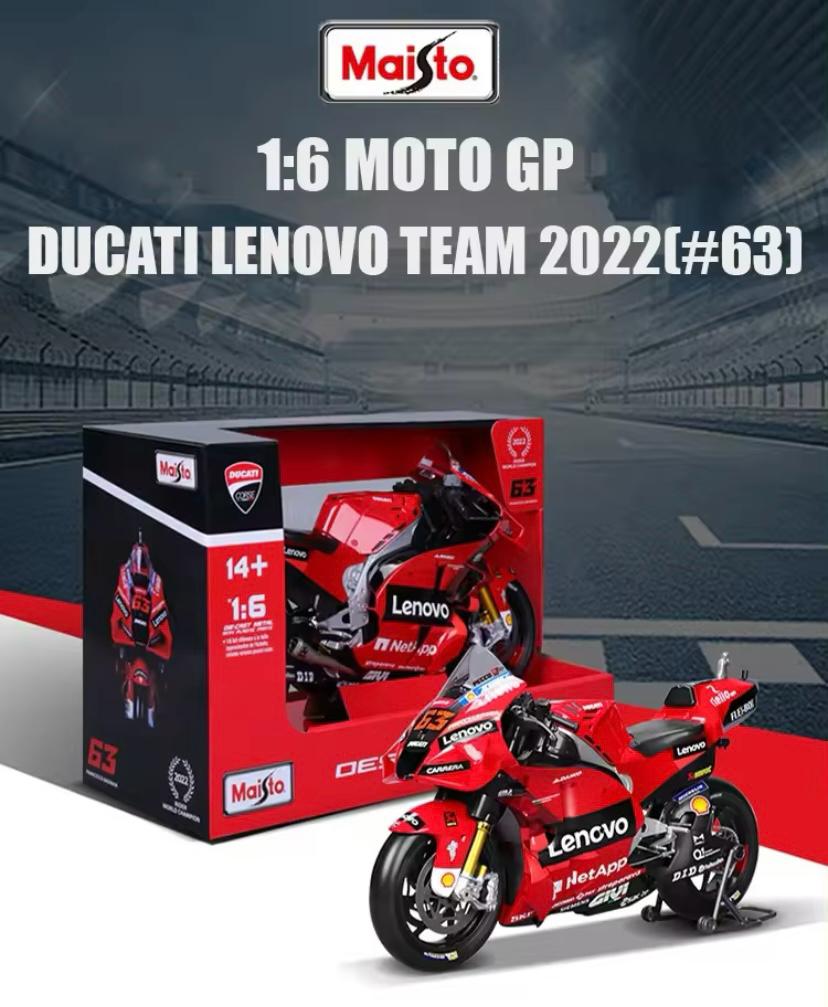 Lenovo Ducati Moto Gp Dev Model 1/6 Ölçek