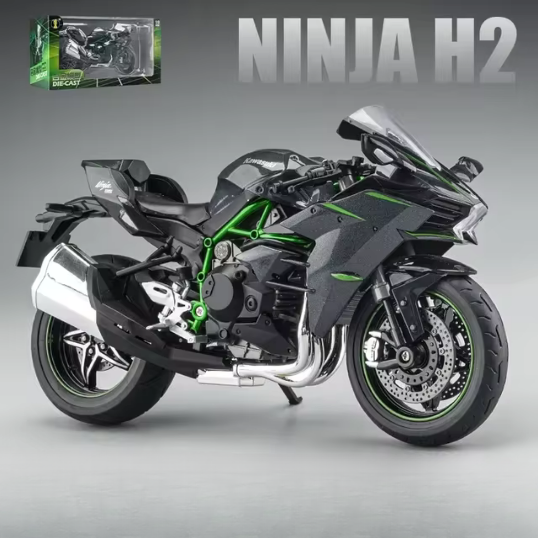 Kawasaki Ninja H2 1/9 Ölçek Standart Version